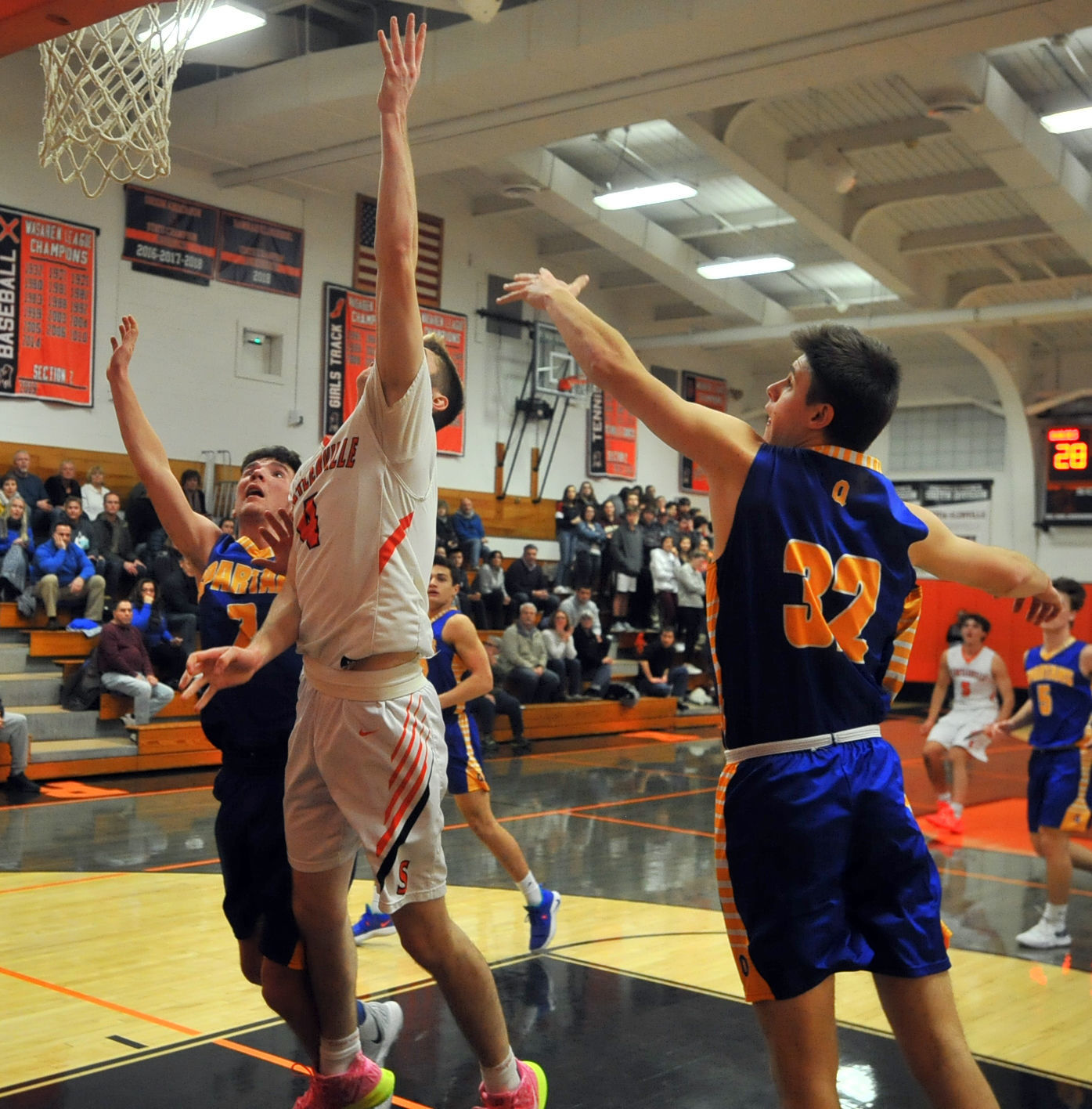 Boys basketball: Queensbury at Schuylerville